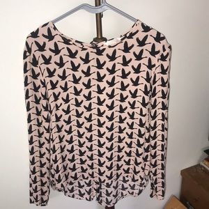 H&M women’s top size 8 button down back